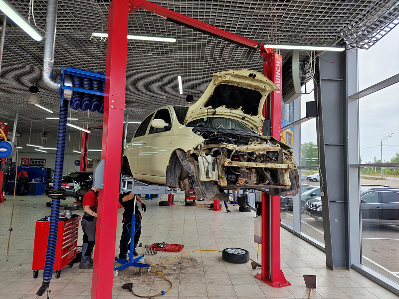 Комплексный ремонт Nissan Micra